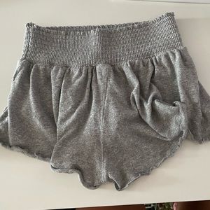 Scalloped lettuce edge shorts